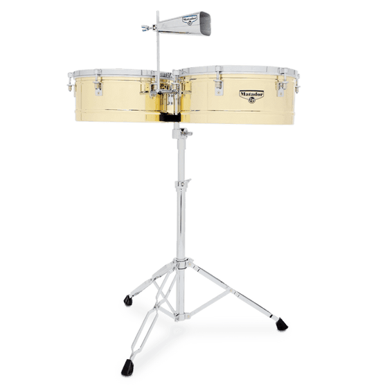 Timbales Matador de Latin Percussion de 14 y 15 pulgadas - Metal