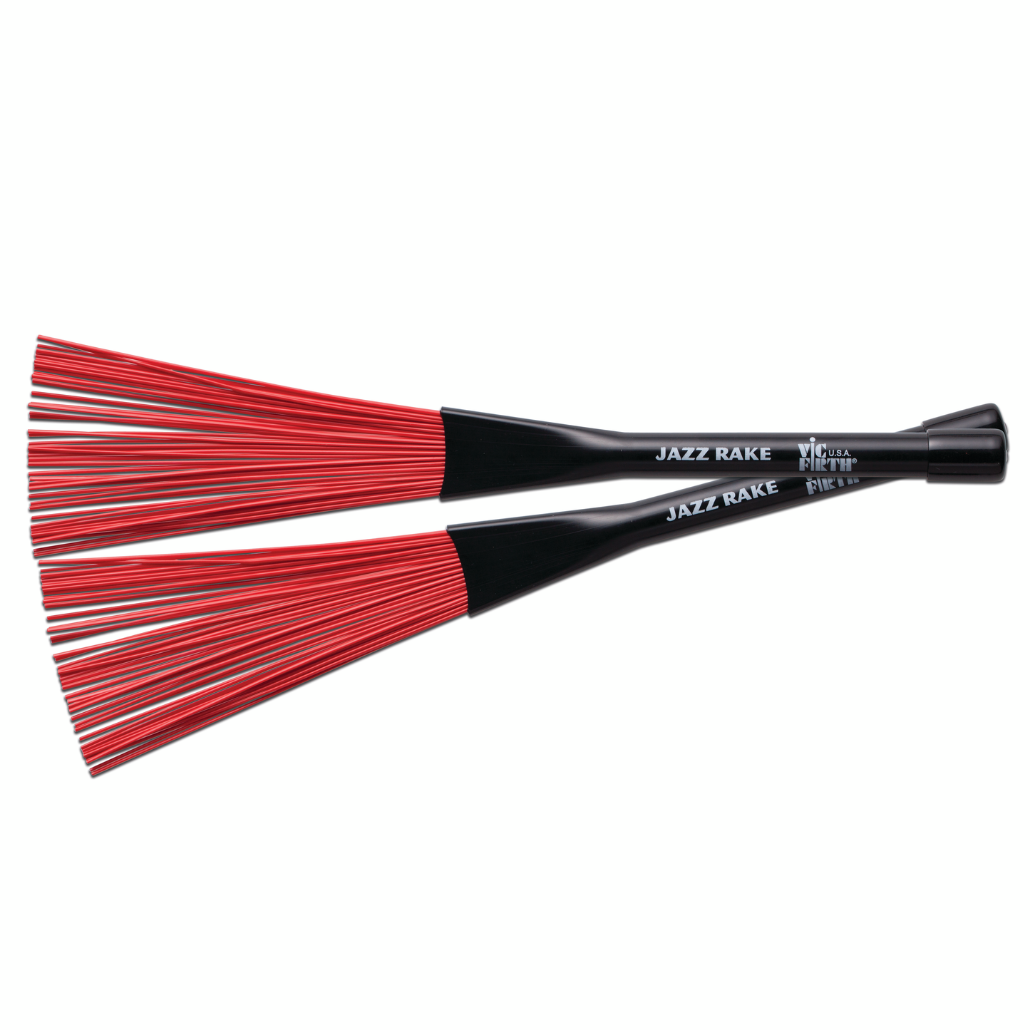 Vic Furth BJR Jazz Rake Red plastic