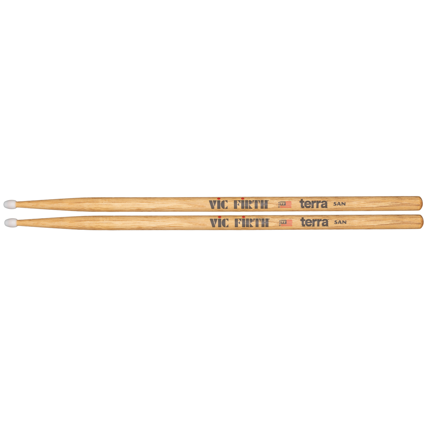 Vic Firth American Classic 5ATN Terra Series Drumsticks, Nylon Tip