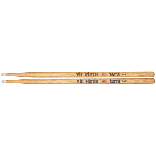 Vic Firth American Classic 5ATN Terra Series Drumsticks, Nylon Tip