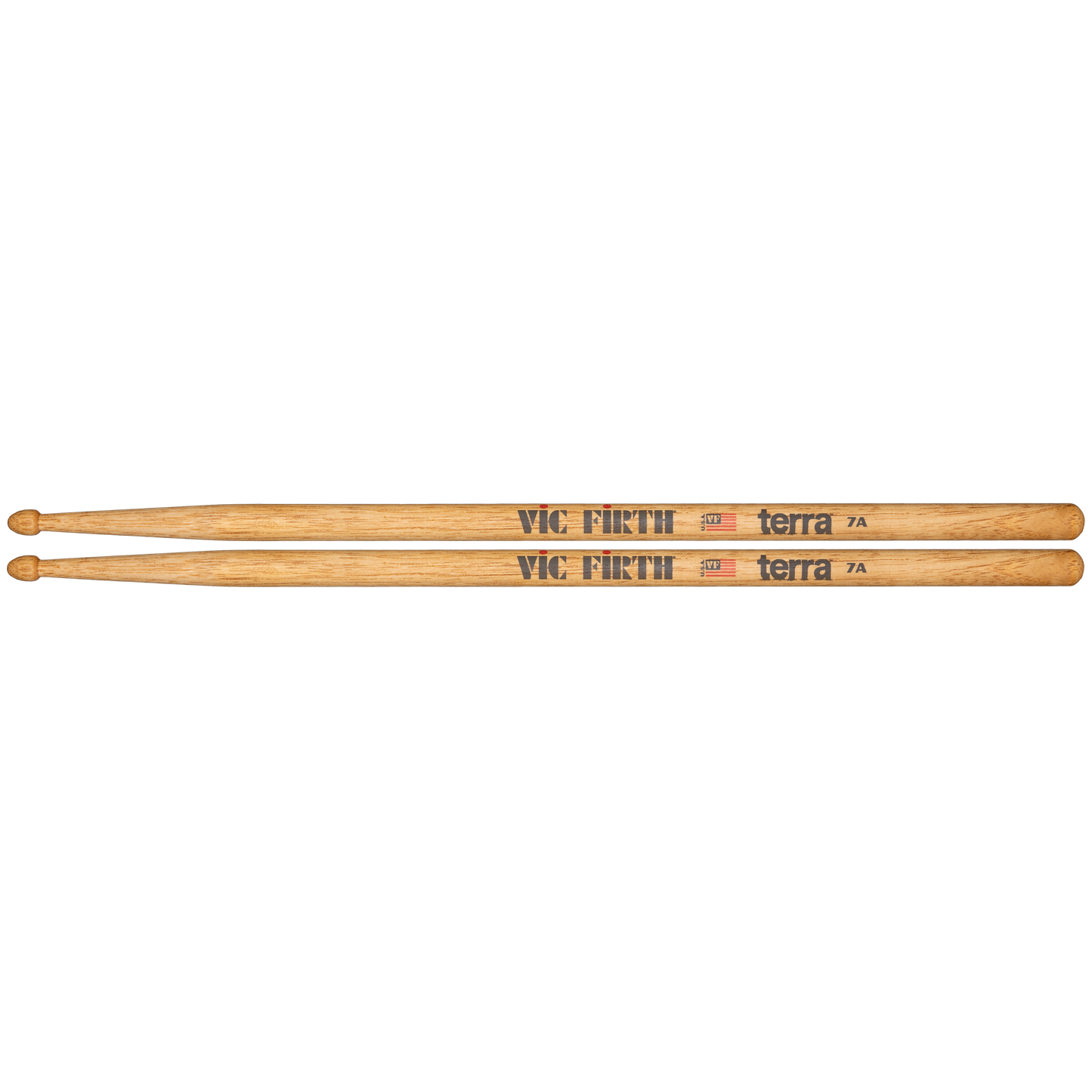 Vic Firth American Classic 7AT Terra Series Drumsticks, Wood Tip