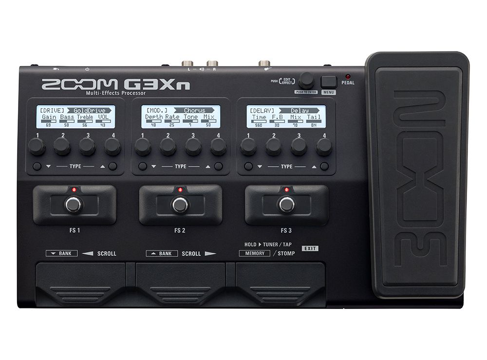 Zoom G3Xn Multi-effects Processor with Expression Pedal