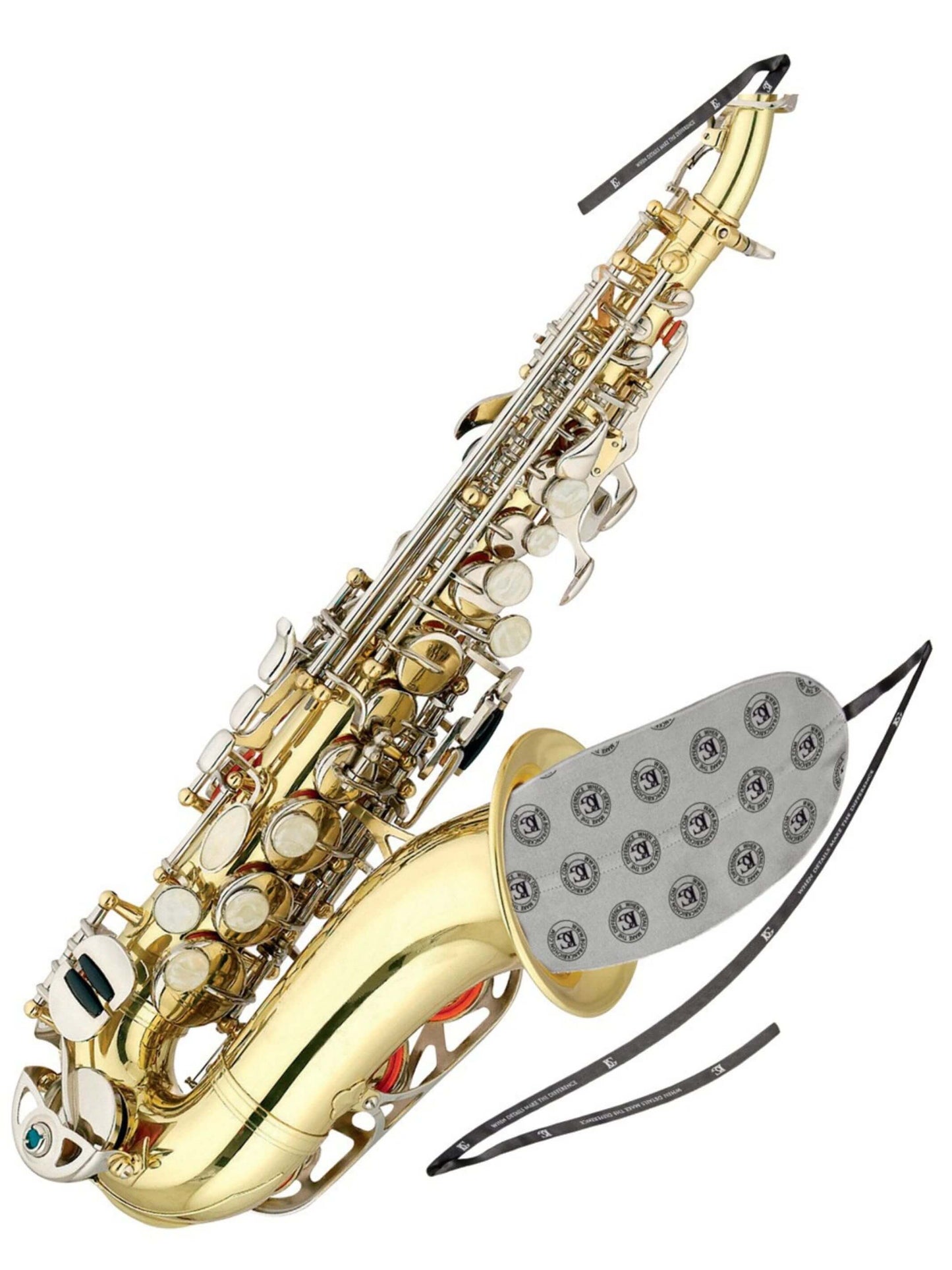 Hisopo curvo para saxofón soprano BG A33C