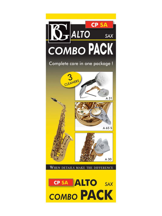 Juego de hisopos de limpieza para saxofón alto BG CPSA