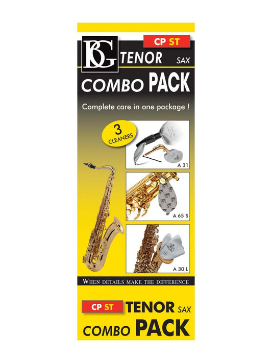 Juego de hisopos de limpieza para saxofón tenor BG CPST