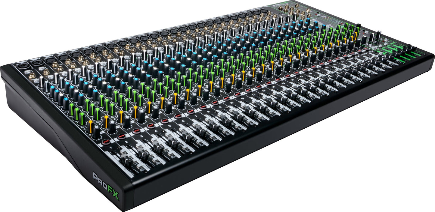 Mackie ProFX30v3 30 Channel 4-bus Professional Effects Mixer with USB