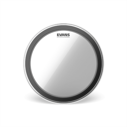 EVANS EMAD2 Clear Bass Drum Head, 18 Inch