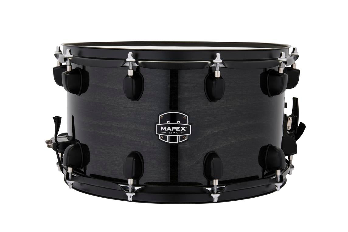 Caja de arce Mapex MPX - 8 x 14 pulgadas - Negro medianoche transparente