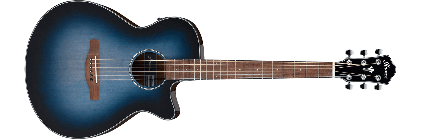 Ibanez AEG50 Acoustic-Electric Guitar - Indigo Blue Burst High Gloss