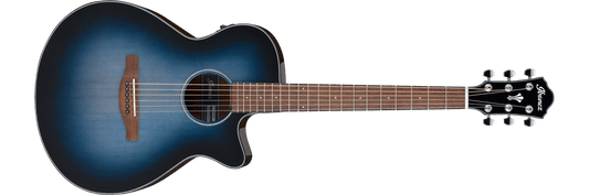 Ibanez AEG50 Acoustic-Electric Guitar - Indigo Blue Burst High Gloss