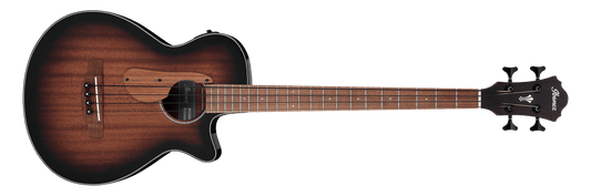 Bajo electroacústico Ibanez AEGB24E AEG - Caoba Sunburst de alto brillo