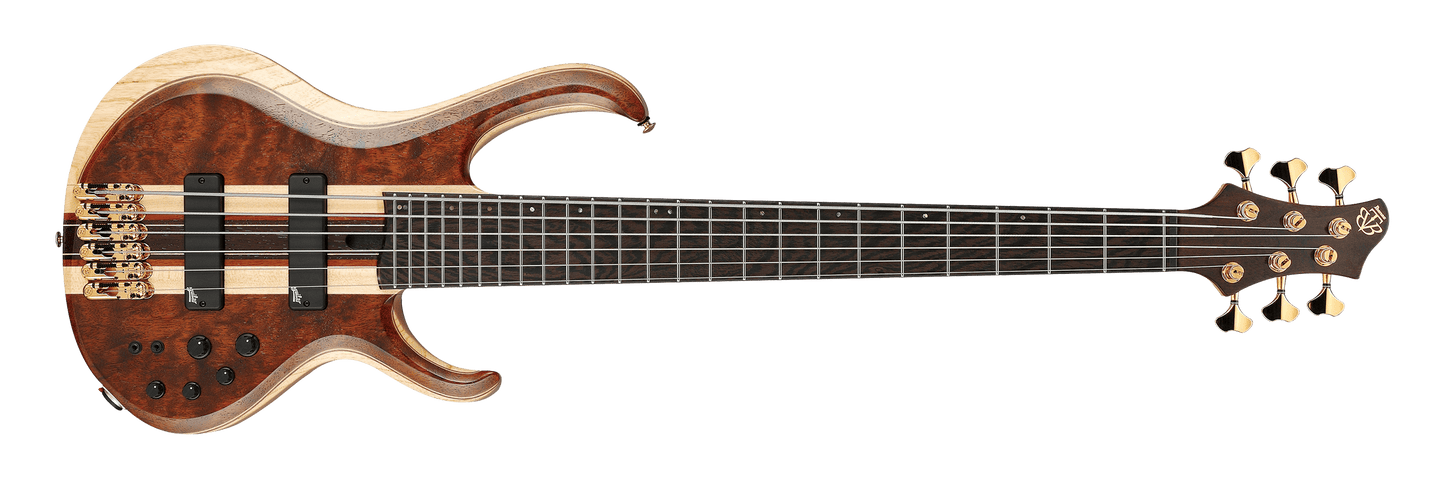 Ibanez Premium BTB1836 Bass Guitar - Natural Shadow Low Gloss
