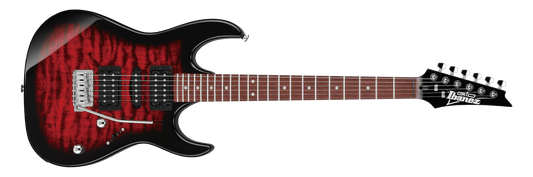 Guitarra eléctrica Ibanez Gio GRX70QA - Rojo transparente
