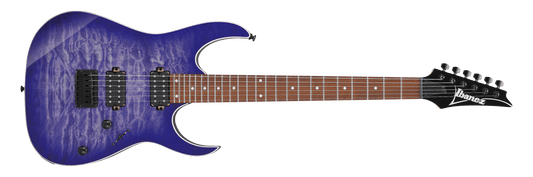Guitarra eléctrica Ibanez RG421QM - Cerulean Blue Burst