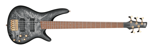 Ibanez SR Standard 5-string Electric Bass - Black Ice Frozen Matte