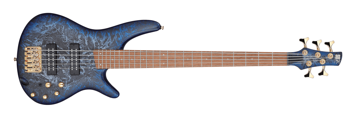 Ibanez SR Standard 5-string Electric Bass - Cosmic Blue Frozen Matte