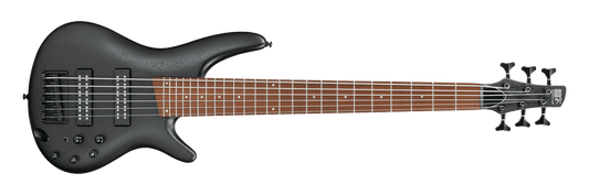 Ibanez Standard SR306EB Bass Guitar - Weathered Black