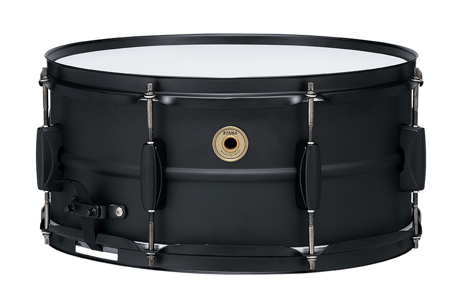 Tama Steel Snare Drum - 6,5 x 14 pulgadas - Negro/Negro