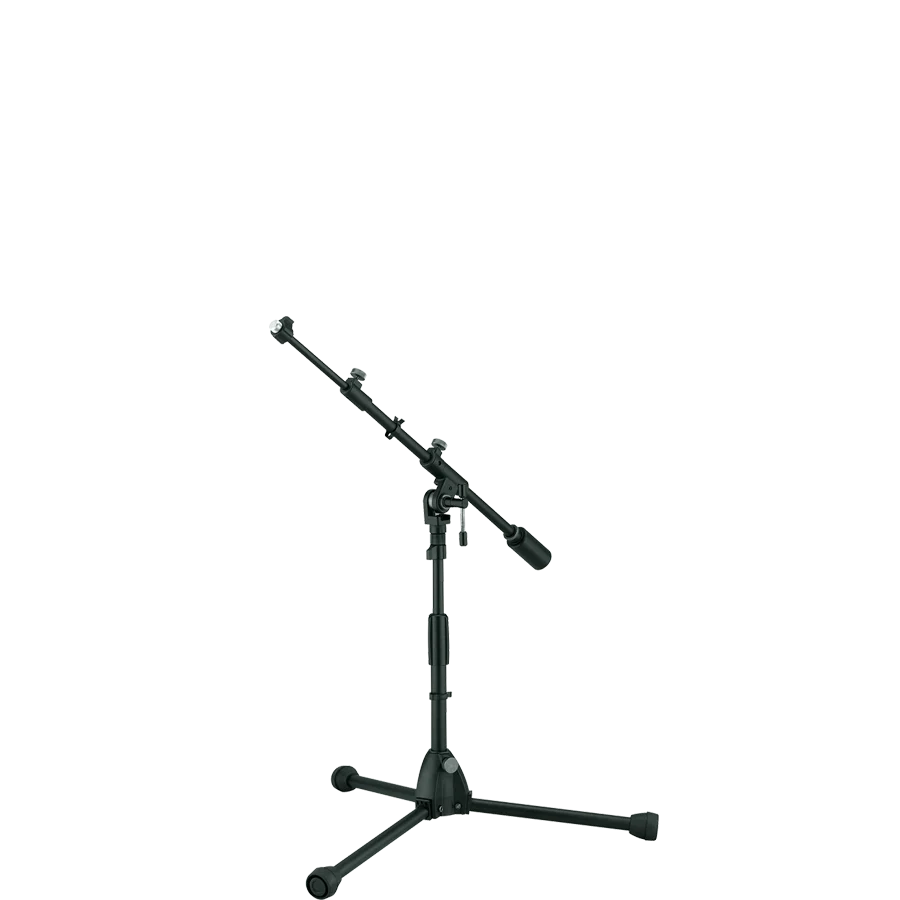 Tama Iron Works Studio, MS756LBK - Soporte de micrófono telescópico de perfil bajo