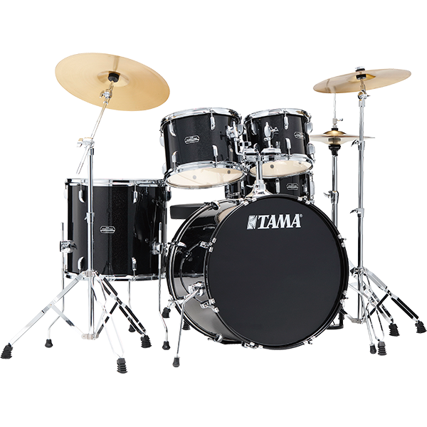 Batería completa Tama Stagestar de 5 piezas - Black Night Sparkle