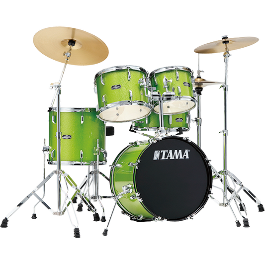 Batería completa Tama Stagestar de 5 piezas - Verde lima brillante