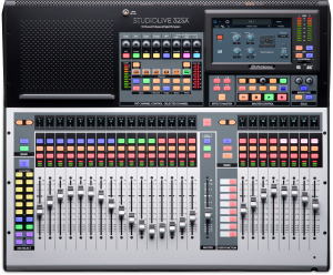 PreSonus StudioLive 32SX Serie III Consola/grabadora/interfaz digital compacta de 32 canales y 22 buses con red AVB y motor DSP FLEX de doble núcleo