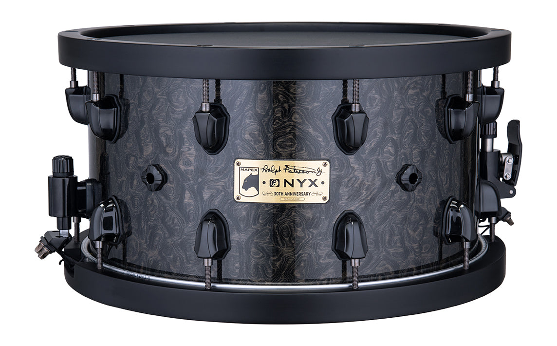 Mapex Black Panther Ralph Peterson ONYX 14 x 8 - Exótico lacado en negro
