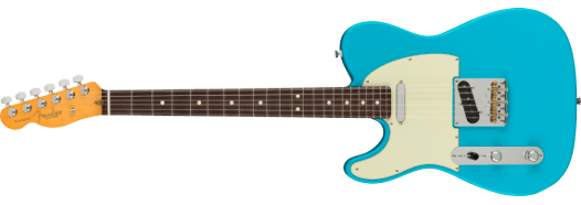Fender American Professional II Telecaster Left-handed - Miami Blue with Rosewood Fingerboard