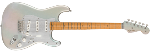 Fender H.E.R. Stratocaster Electric Guitar - Chrome Glow