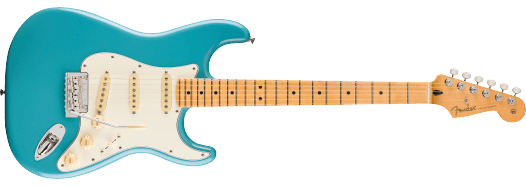 Fender Player II Stratocaster Electric Guitar - Aquatone Blue with Maple Fingerboard