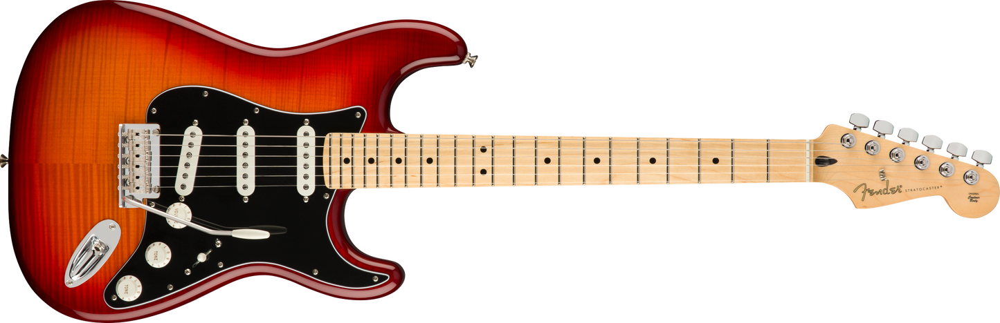 Fender Player Stratocaster Plus Top, Pau Ferro Fingerboard, Tobacco Sunburst