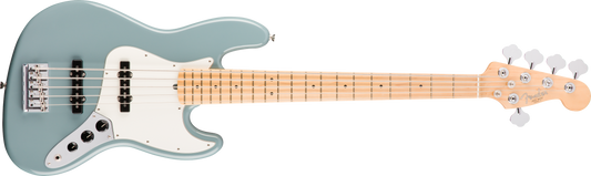 Fender American Pro Jazz Bass V, Maple Fingerboard, Sonic Gray