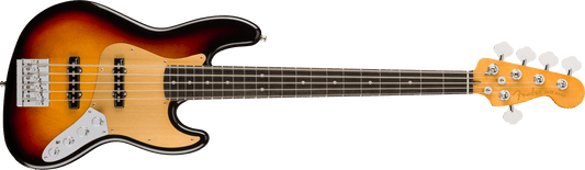 Fender American Ultra II Jazz Bass V, Ebony Fingerboard, Ultraburst