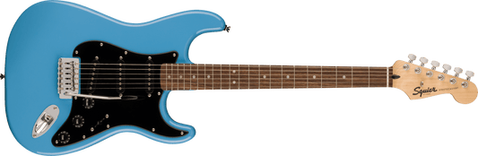 Squier Sonic Stratocaster, Laurel Fingerboard, Black Pickguard, California Blue