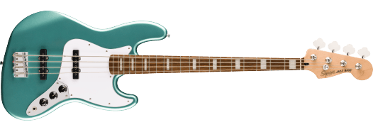 Squier Affinity Series Active Jazz Bass - Mystic Sea Foam Green