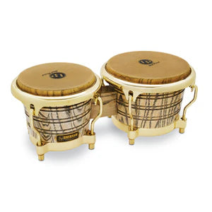 Latin Percussion Galaxy Giovanni Signature Bongos- Gold hardware