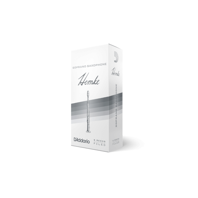 D'Addario Frederick L. Hemke Soprano Saxophone Reeds - 2.5 (5-pack)