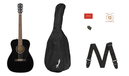 Fender CC-60S Concert Pack V2, Black