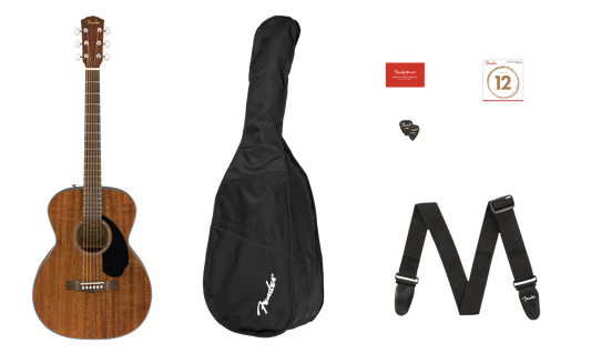 Fender CC-60S Concert Pack V2, All-Mahogany
