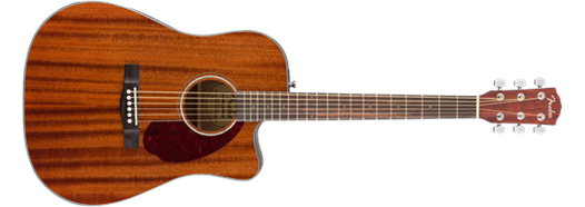 Fender CD-140SCE All-Mahogany Acoustic-Electric Guitar