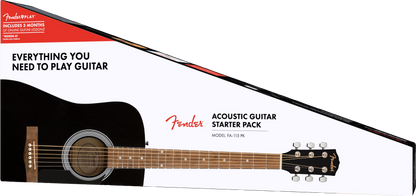 Fender FA-115 Dreadnought Pack, Natural, Walnut Fingerboard