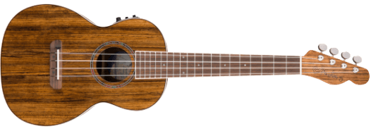 Fender Rincon Tenor Ukulele V2, Ovangkol Fingerboard, Natural