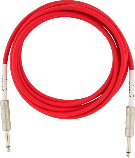 Fender Original Series Instrument Cable, 10', Fiesta Red