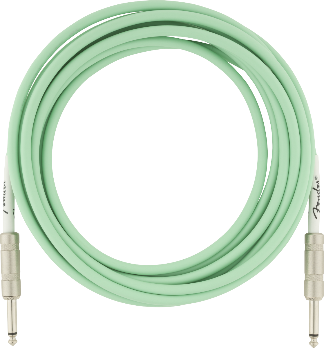 Cable de instrumento Fender Original Series, 4,5 m, color verde surf