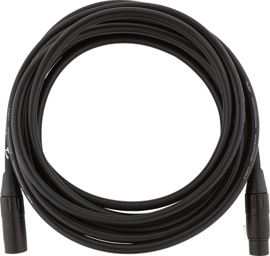 Cable de micrófono Fender Professional Series de 15 pies