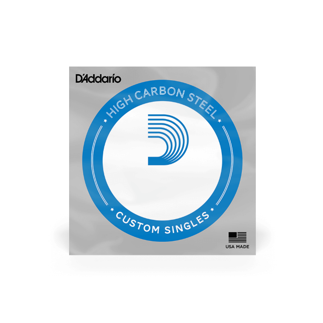 D'Addario PL016 Plain Steel Guitar Single String, .016