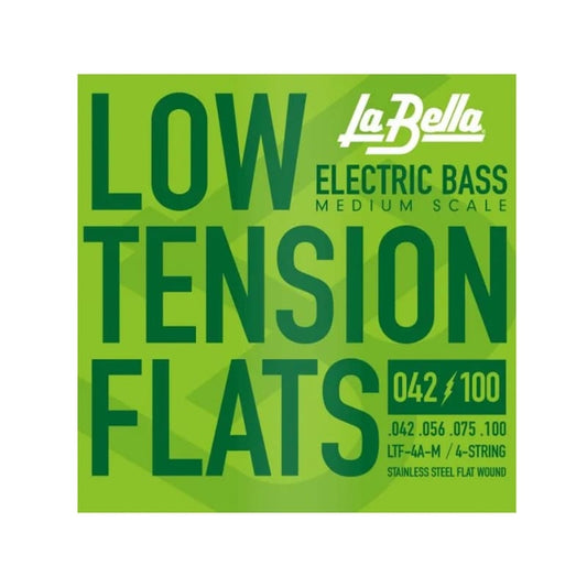 La Bella LTF-4A-M Low Tension Flexible Flats, Medium Scale