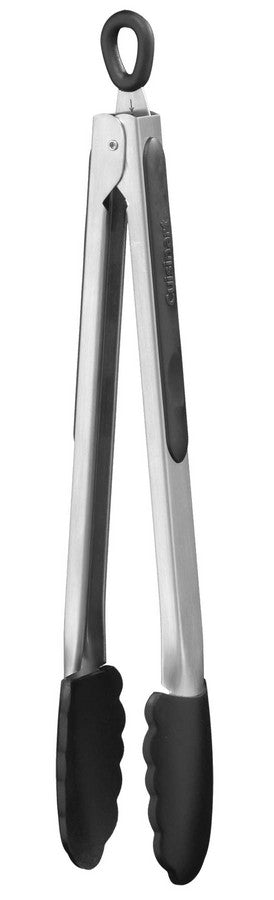 Cuisinart 12" Stainless Steel Silicone Tongs