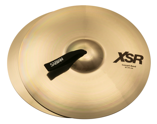 Sabian 16-inch XSR Concert Band Top Hand Cymbal - Brilliant Finish