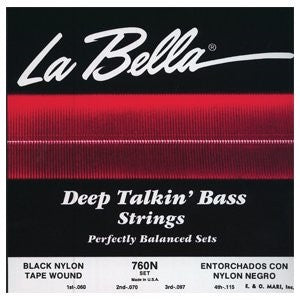 La Bella 760FX Deep Talkin' Bass, Flats - Extra Light 39-96